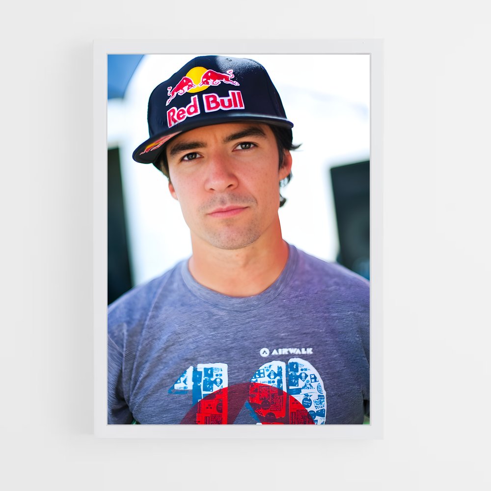 Poster Red Bull Legend – affiche Motocross freestyle (vue 3)